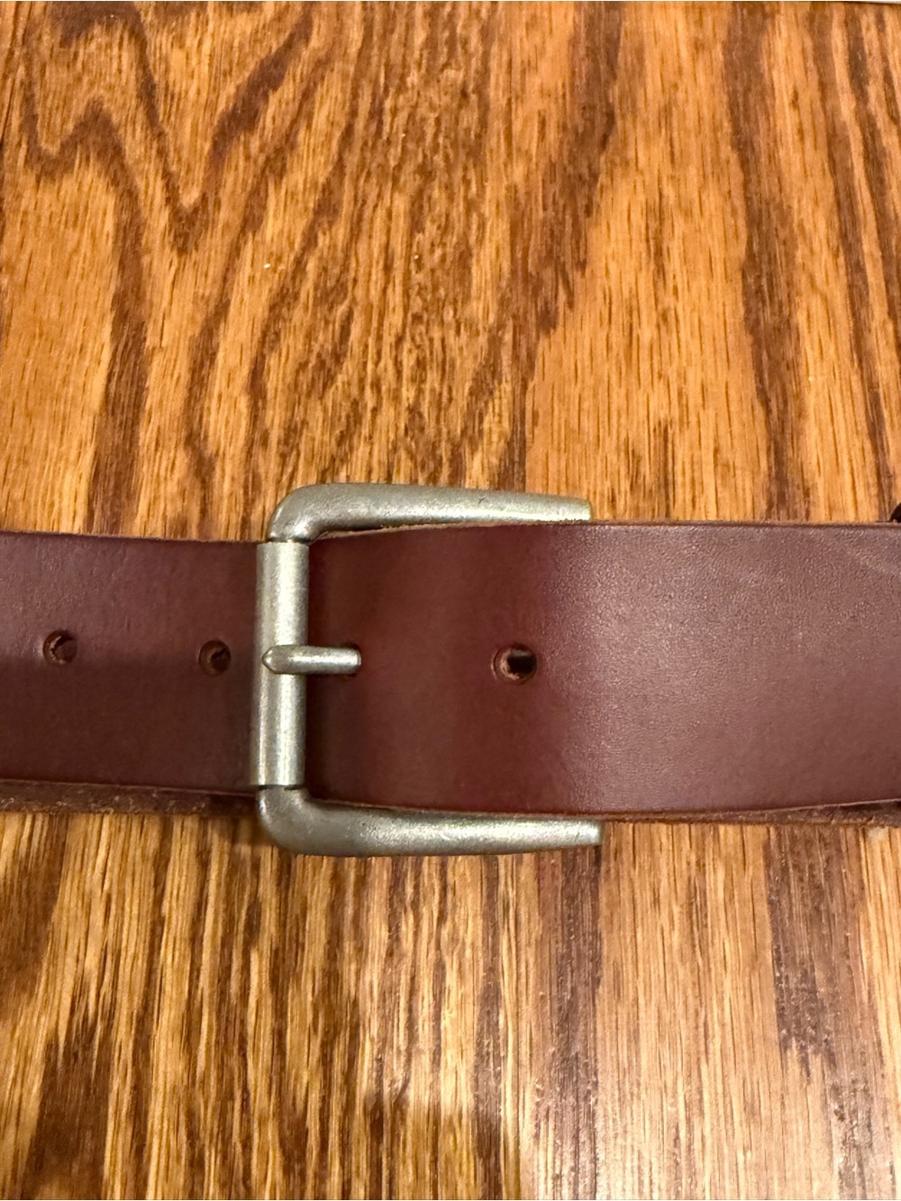 LUCKY BRAND Men's Brown Leather Belt